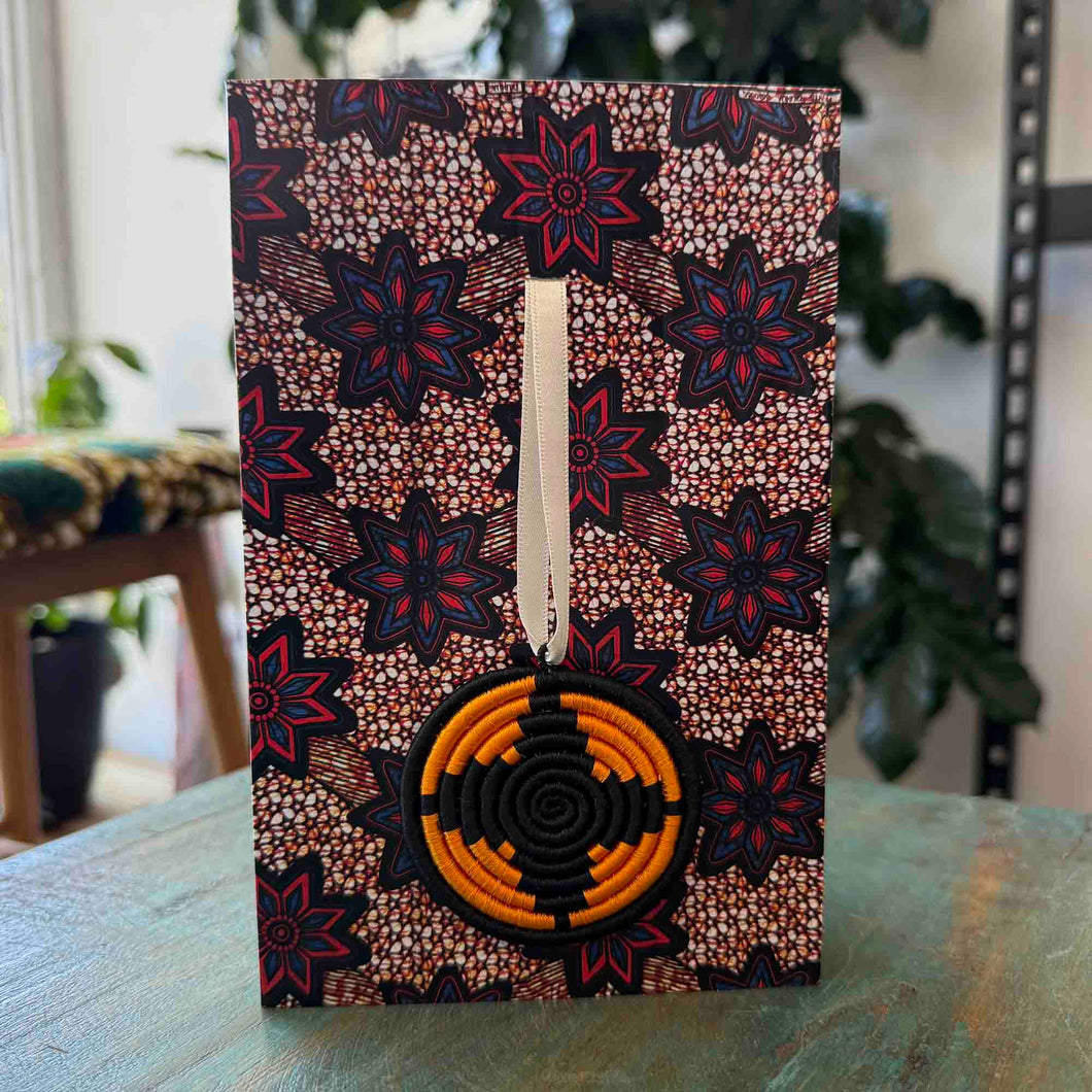 Woven Ornament on Gift Card 25/05