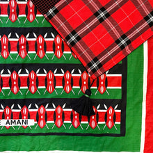 Load image into Gallery viewer, Quilted Mombasa Khanga Maasai Shuka Blanket 24/06
