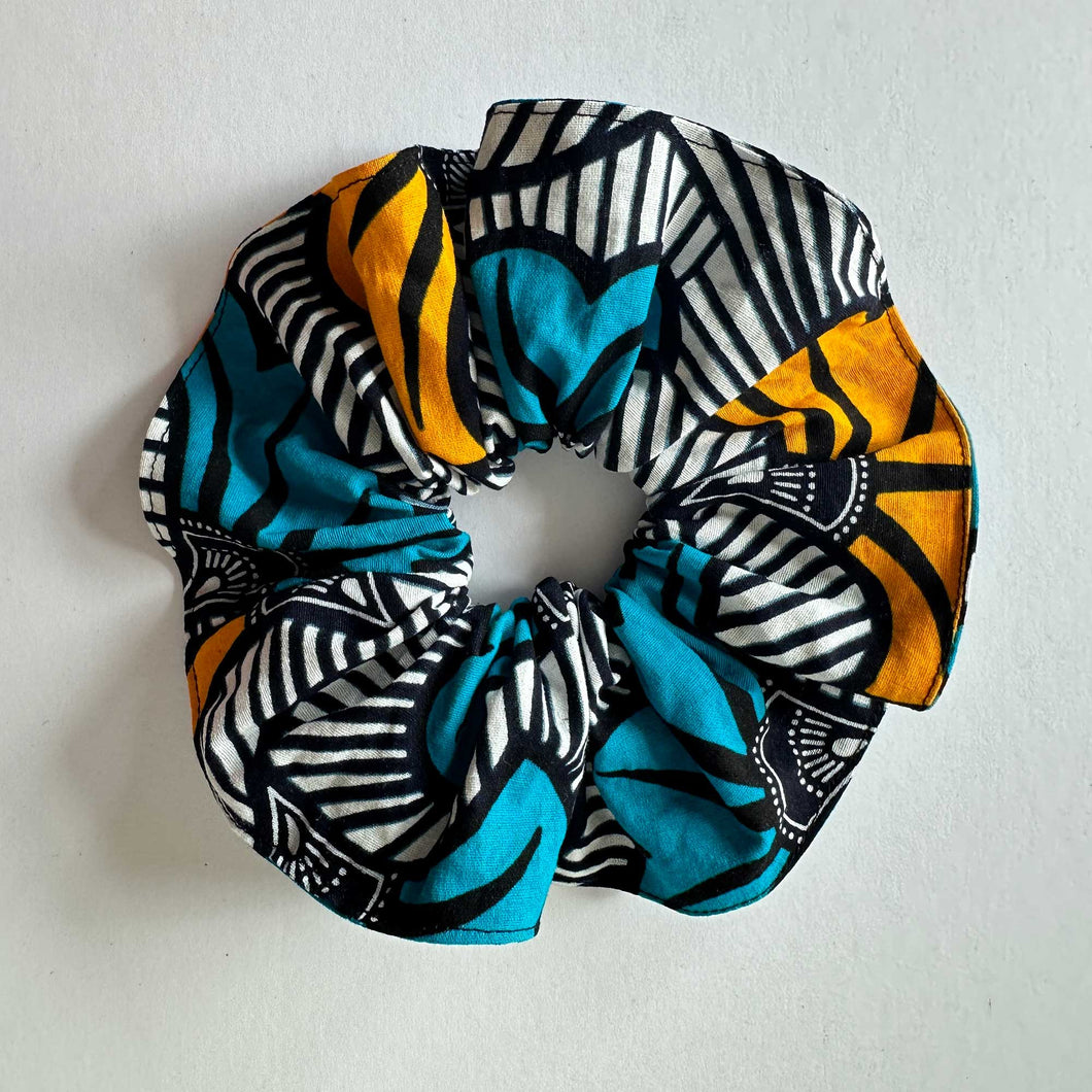 African Fabric Scrunchie