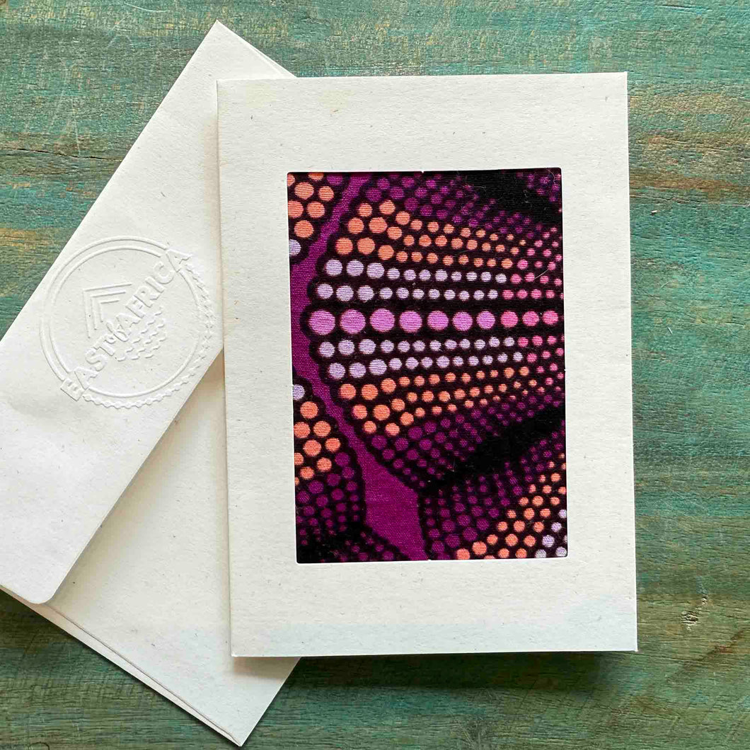 Tanzania Textile card 25/02