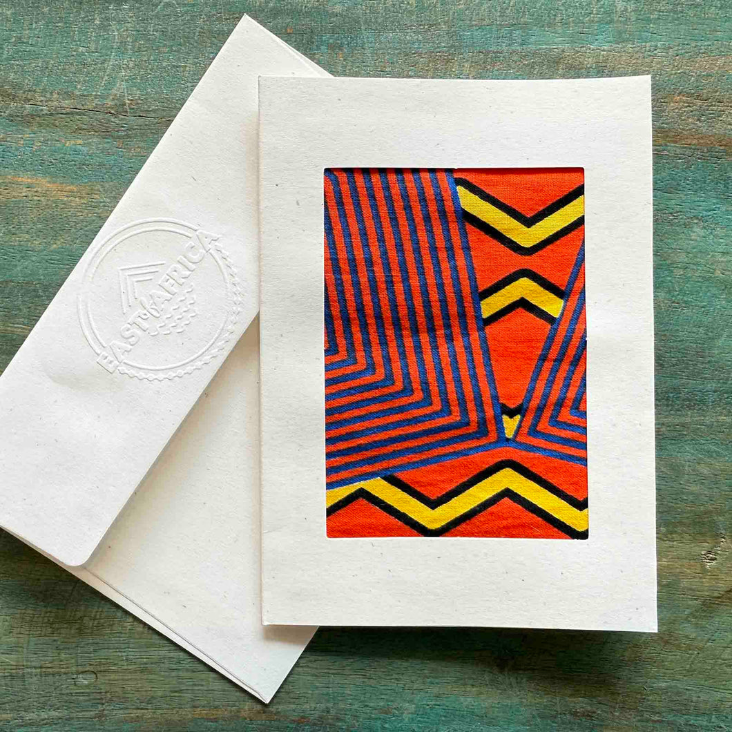 Tanzania Textile card 25/04
