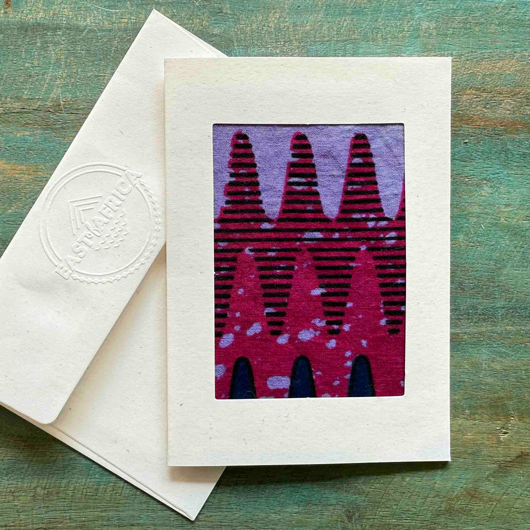 Tanzania Textile card 25/05