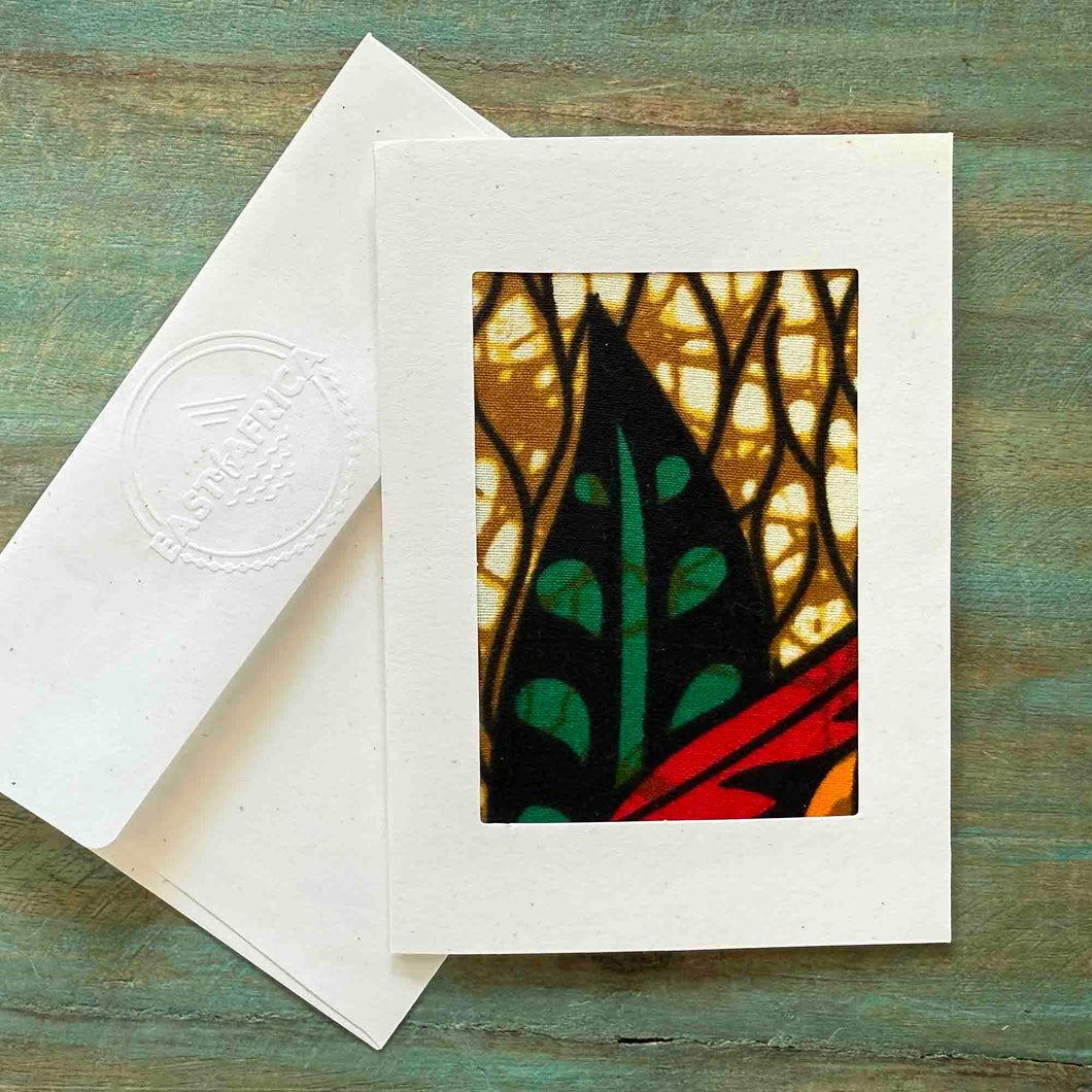 Tanzania Textile card 25/06