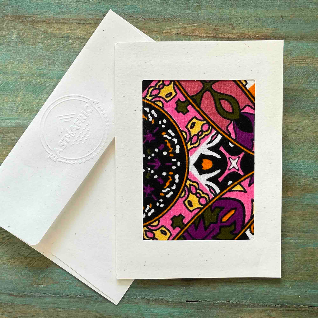 Tanzania Textile card 25/07