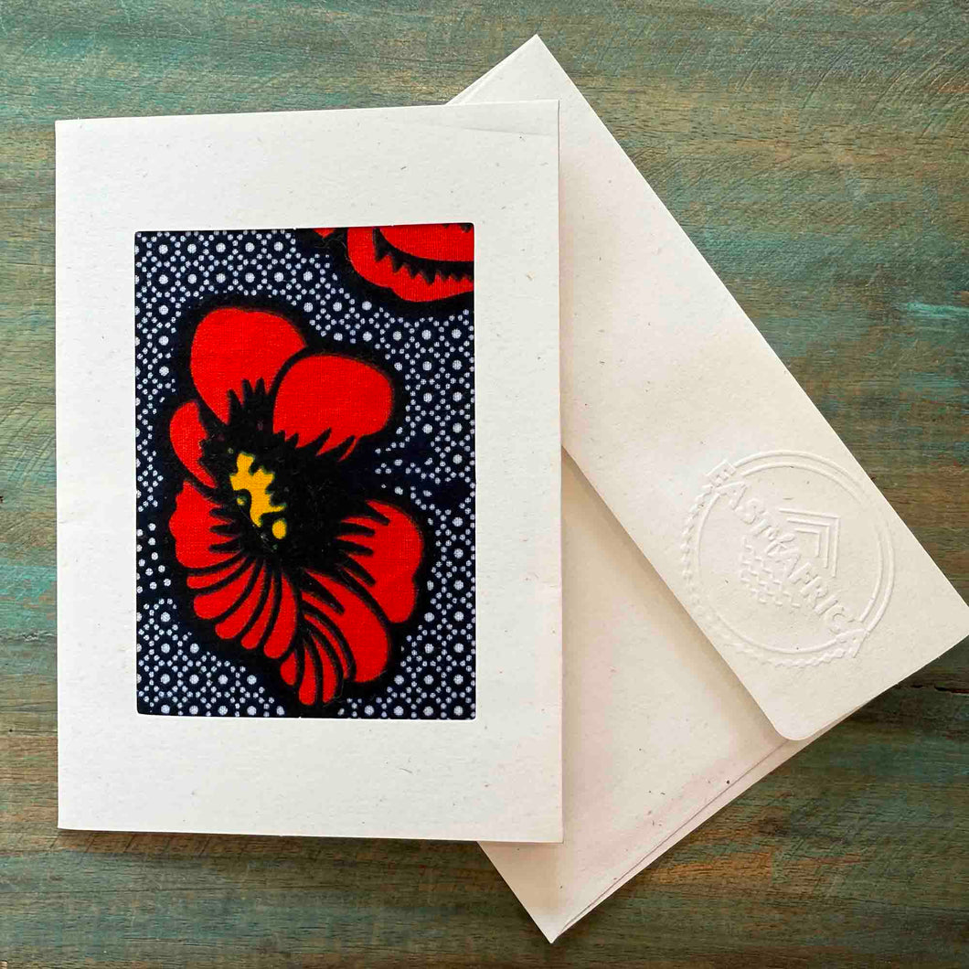 Tanzania Textile card 25/10