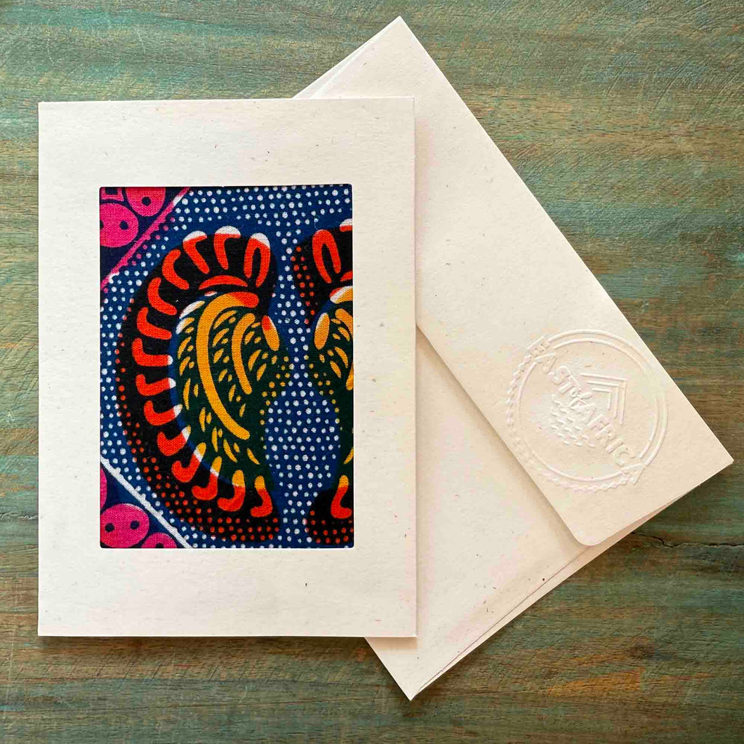 Tanzania Textile card 25/15