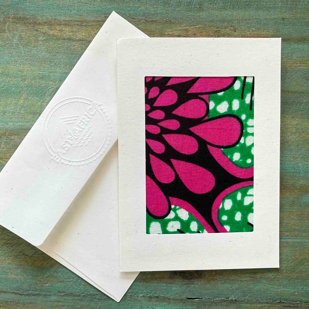 Tanzania Textile card 25/16