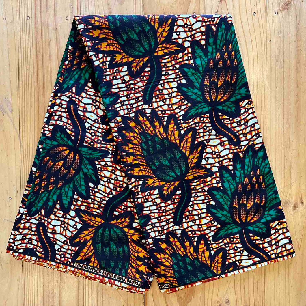 East African Wax Print Fabric 24/01