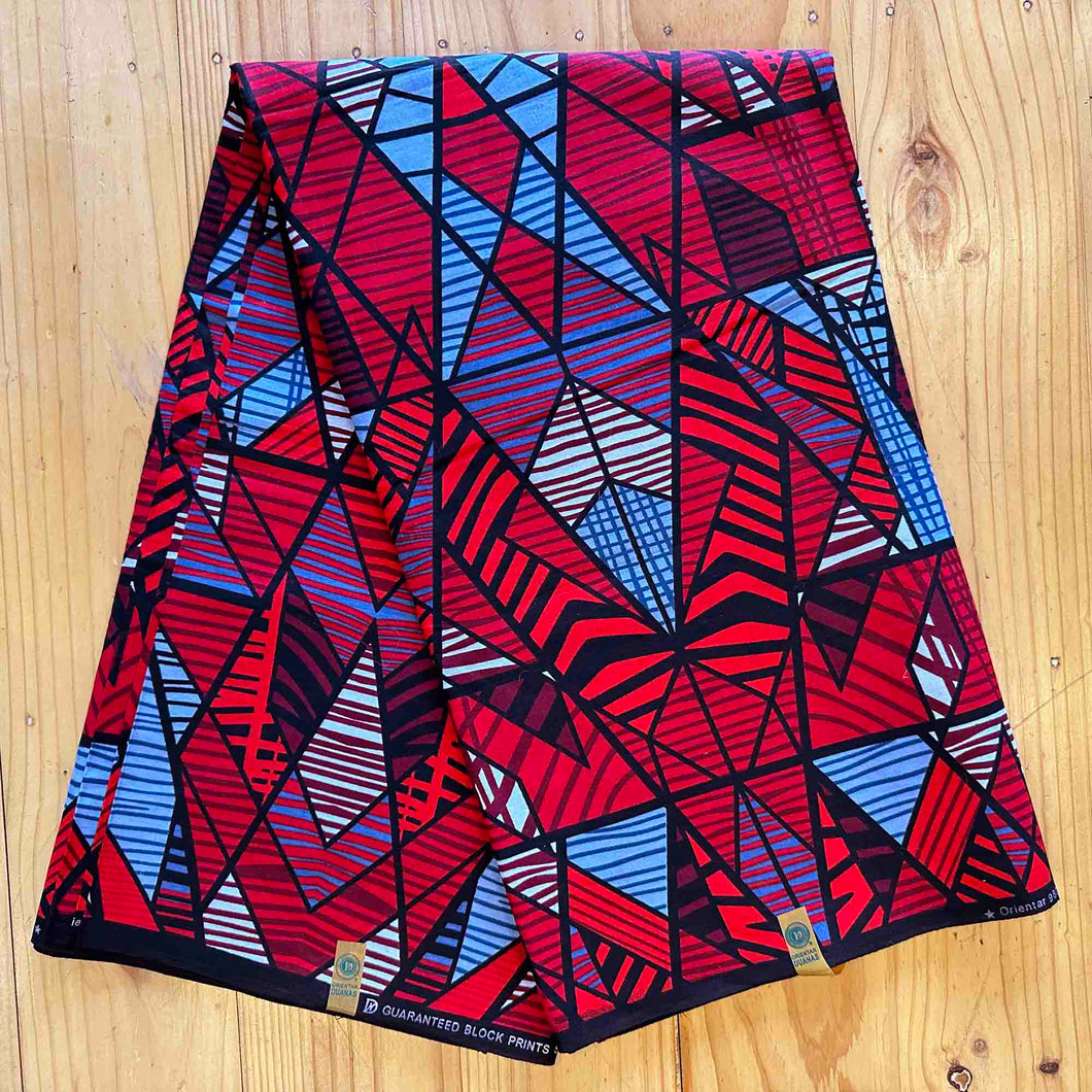 East African Wax Print Fabric 24/13