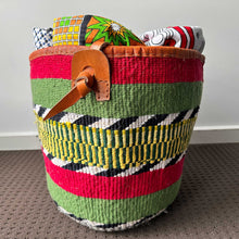 Load image into Gallery viewer, Woollen Handwoven Basket 23/20
