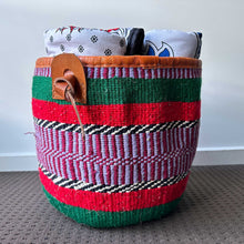 Load image into Gallery viewer, Woollen Handwoven Basket 23/06
