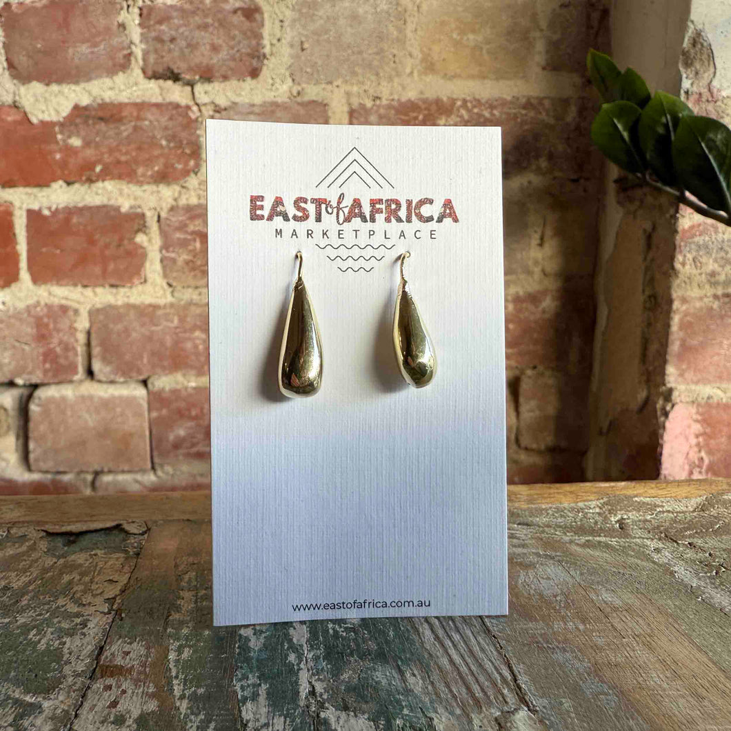 Kenyan Brass Earrings 25/33