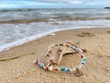 Load image into Gallery viewer, Hemp Anklet with African beads 22/09
