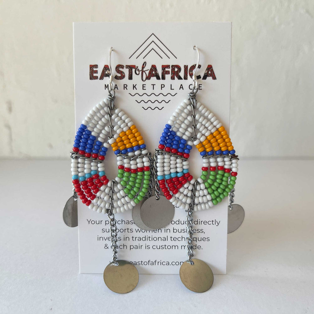 Maasai Beaded Earrings 22/105